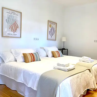 Bedroom - The Pink House, Estoril